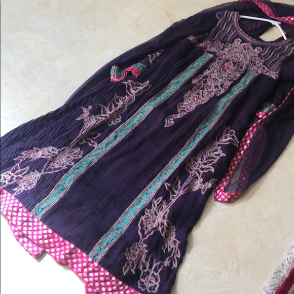 Long dress with dopants and pants.Custom made - Picture 4 of 5